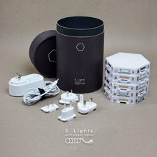 Load image into Gallery viewer, New Touch Sensitive Colorful Modular Quantum Lamp LED Night Light Hexagon Light Magnetic Assembly Wall Lamps Quantum Lights