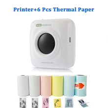 Load image into Gallery viewer, Portable Bluetooth Printer Mini Pocket Photo Printer Mobile Phone Pictures Thermal Printer For iOS Android Windows Handheld 58mm