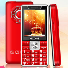 Load image into Gallery viewer, Small Bar Mobile Phone 2.4" Display Flashlight Big Sound Fast Quick Call Large Keyboard Cellphone For Elder People Ebook Alarm