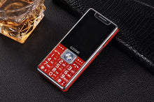 Load image into Gallery viewer, Small Bar Mobile Phone 2.4" Display Flashlight Big Sound Fast Quick Call Large Keyboard Cellphone For Elder People Ebook Alarm