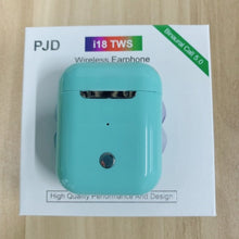 Load image into Gallery viewer, Original i18 TWS Wireless Earphones Bluetooth 5.0 Touch Control Sport Headphone for Iphone Android PK i7s i10 i12 i13 i20 TWS