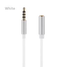 Load image into Gallery viewer, 3.5mm Male to Female M/F Stereo 1/2/3M Headphone Extension Cable Aux Cord 4 Pole Fashion Cable Audio Jack 3.5 Computers MP3