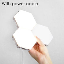 Load image into Gallery viewer, Quantum Lamp LED Modular Touch Sensitive Lighting DIY Hexagonal Novelty Creative Magnetic Night Lights Decoration Wall Lampara
