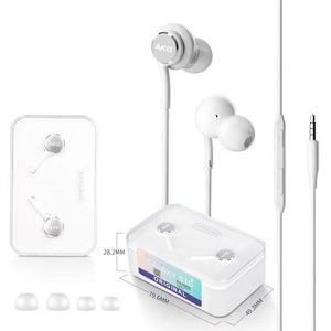 For AKG Wired Headphones 3.5mm In-ear Headset Earphones With Mic Volume Control EarBuds For Samsung Galaxy S9 S8 S8+ S7   Note9