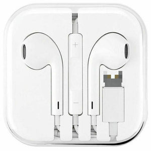 For IPhone 7 In Ear Stereo Earpiece with Microphone Wired Bluetooth Earphone headphone for IPhone 8 Plus X XR XS Max 10 Headset