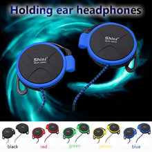 Load image into Gallery viewer, Shini Q940 Headphones with Microphone 3.5mm Headset EarHook Earphone For Mp3 Player Computer Mobile Telephone Earphone Wholesale
