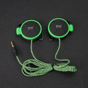 Shini Q940 Headphones with Microphone 3.5mm Headset EarHook Earphone For Mp3 Player Computer Mobile Telephone Earphone Wholesale