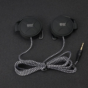 Shini Q940 Headphones with Microphone 3.5mm Headset EarHook Earphone For Mp3 Player Computer Mobile Telephone Earphone Wholesale