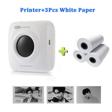 Load image into Gallery viewer, Portable Bluetooth Printer Mini Pocket Photo Printer Mobile Phone Pictures Thermal Printer For iOS Android Windows Handheld 58mm
