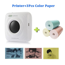 Load image into Gallery viewer, Portable Bluetooth Printer Mini Pocket Photo Printer Mobile Phone Pictures Thermal Printer For iOS Android Windows Handheld 58mm
