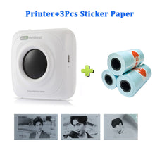 Load image into Gallery viewer, Portable Bluetooth Printer Mini Pocket Photo Printer Mobile Phone Pictures Thermal Printer For iOS Android Windows Handheld 58mm
