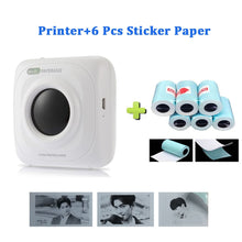 Load image into Gallery viewer, Portable Bluetooth Printer Mini Pocket Photo Printer Mobile Phone Pictures Thermal Printer For iOS Android Windows Handheld 58mm
