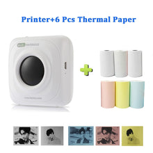 Load image into Gallery viewer, Portable Bluetooth Printer Mini Pocket Photo Printer Mobile Phone Pictures Thermal Printer For iOS Android Windows Handheld 58mm
