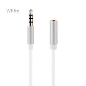 3.5mm Male to Female M/F Stereo 1/2/3M Headphone Extension Cable Aux Cord 4 Pole Fashion Cable Audio Jack 3.5 Computers MP3